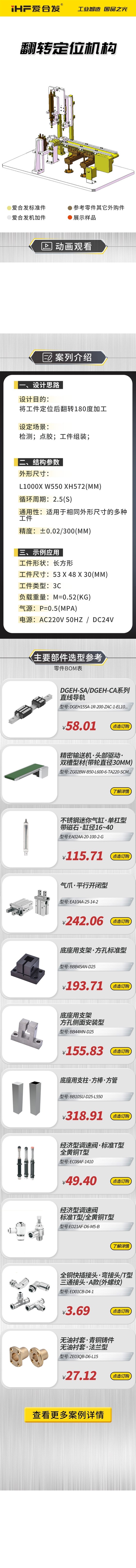 愛合發(fā)：案例介紹，翻轉(zhuǎn)定位機(jī)構(gòu)！